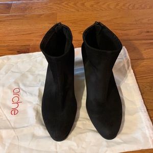 Classic black ankle boots